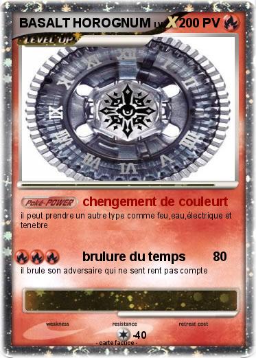 Pokemon BASALT HOROGNUM