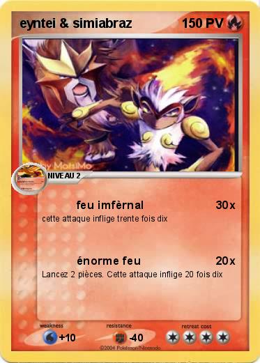 Pokemon eyntei & simiabraz