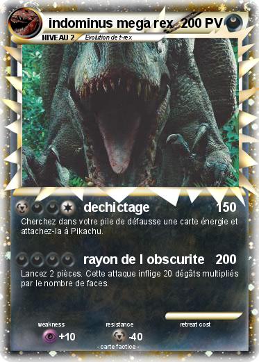 Pokemon indominus mega rex