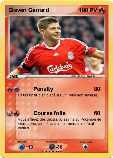 Pokemon Steven Gerrard