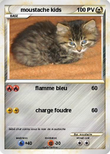 Pokemon moustache kids