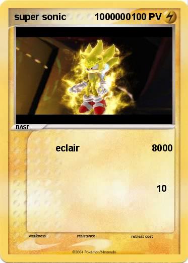 Pokemon super sonic           1000000