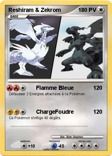 Pokemon Reshiram & Zekrom