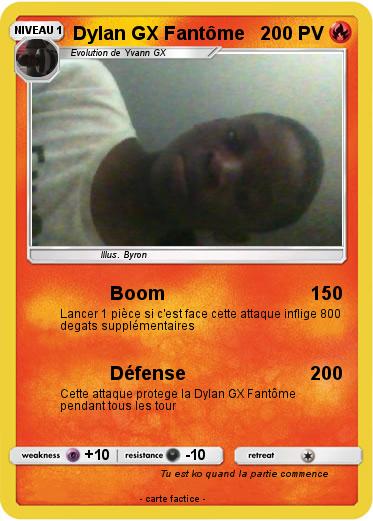 Pokemon Dylan GX Fantôme
