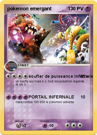 Pokemon pokemon emergant 