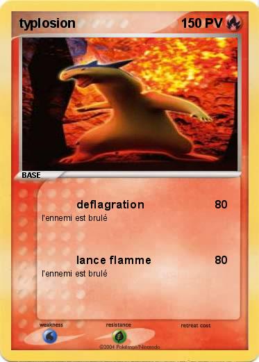 Pokemon typlosion