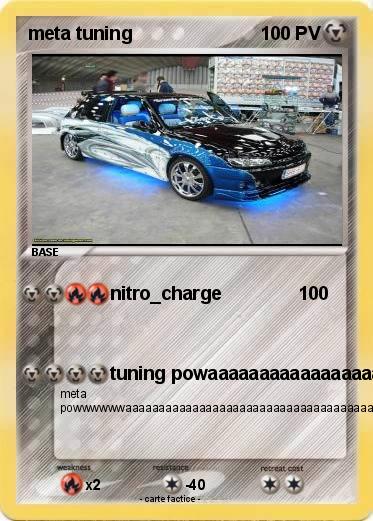 Pokemon meta tuning