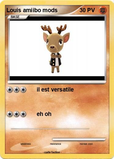 Pokemon Louis amiibo mods