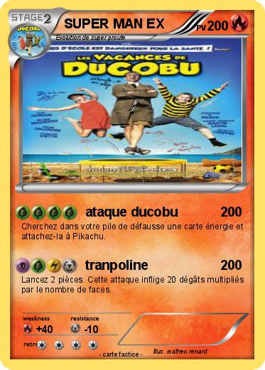 Pokemon SUPER MAN EX