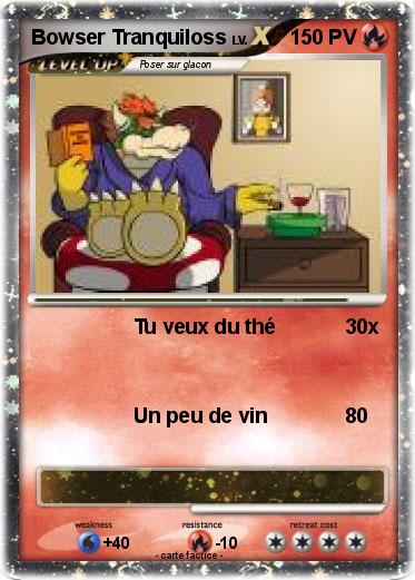 Pokemon Bowser Tranquiloss