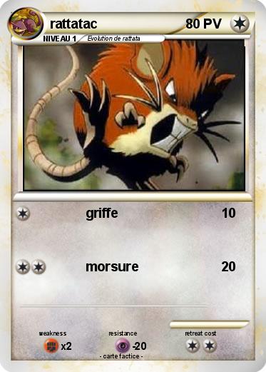Pokemon rattatac
