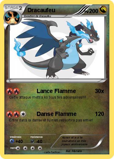 Pokemon Dracaufeu