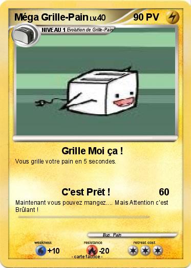 Pokemon Méga Grille-Pain