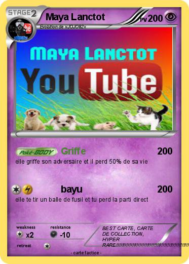 Pokemon Maya Lanctot