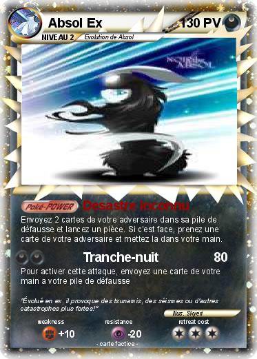 Pokemon Absol Ex