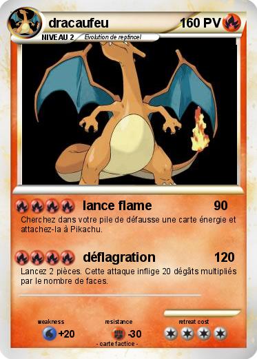 Pokemon dracaufeu