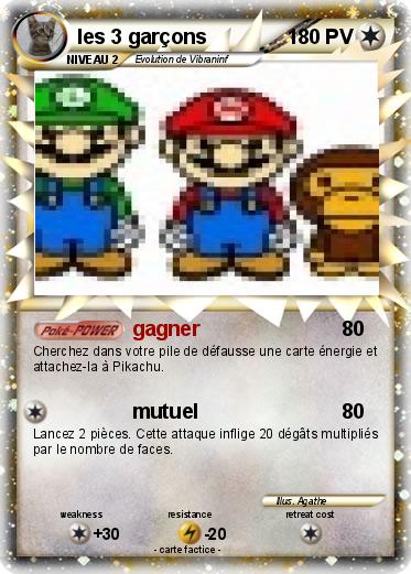 Pokemon les 3 garçons