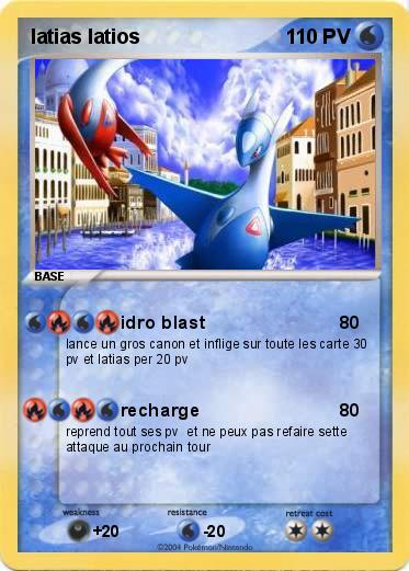 Pokemon latias latios