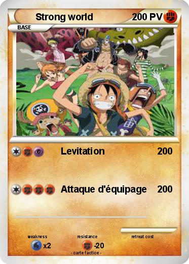 Pokemon Strong world