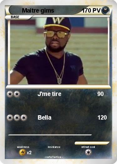 Pokemon Maitre gims