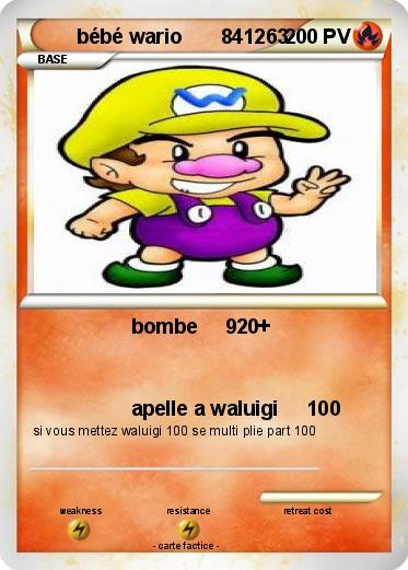 Pokemon bébé wario       841263