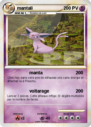 Pokemon mantali