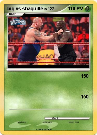 Pokemon big vs shaquille