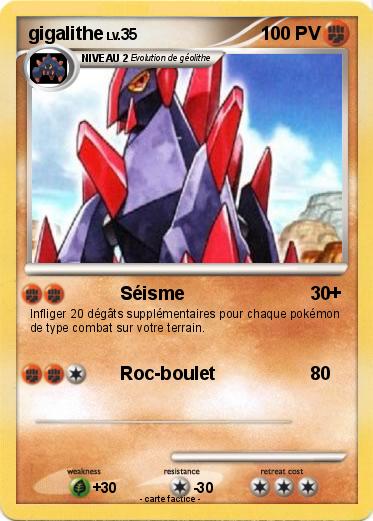 Pokemon gigalithe