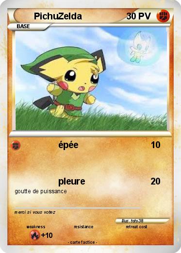 Pokemon PichuZelda