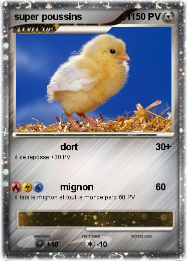 Pokemon super poussins                 1                               1