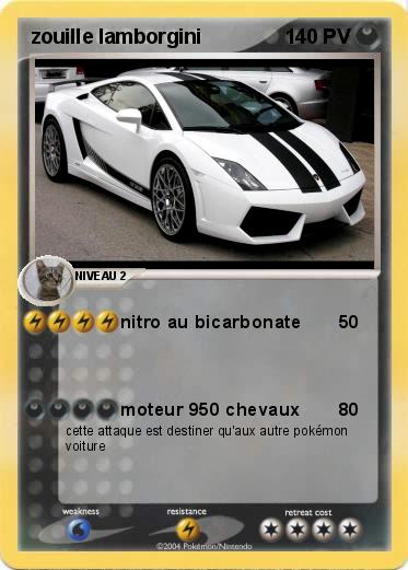 Pokemon zouille lamborgini