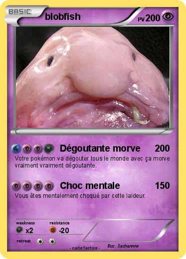 Pokemon blobfish