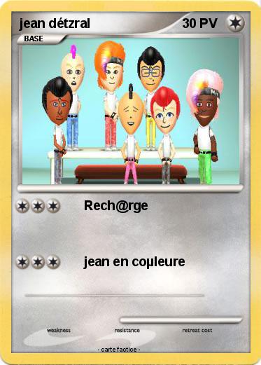 Pokemon jean détzral