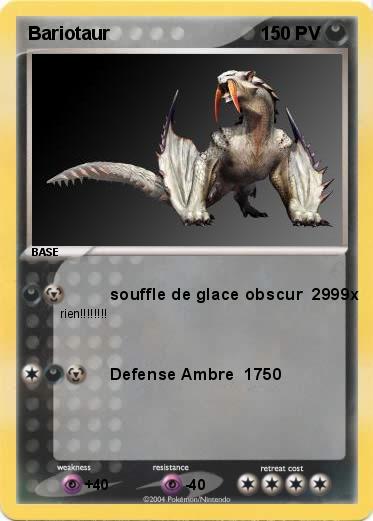 Pokemon Bariotaur