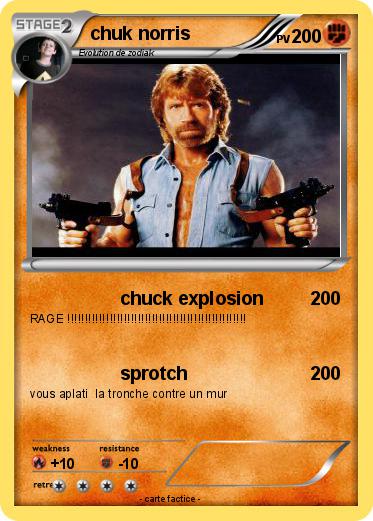 Pokemon chuk norris