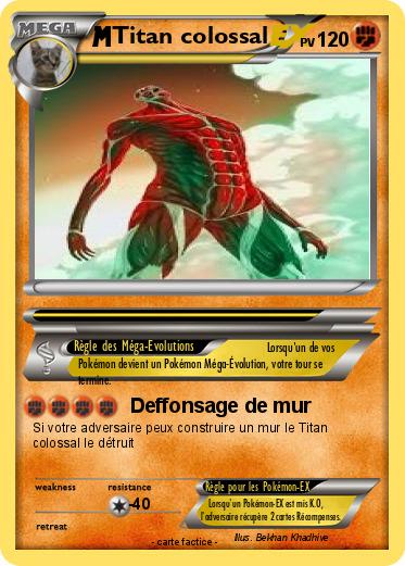 Pokemon Titan colossal