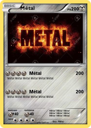 Pokemon Métal