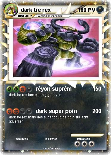 Pokemon dark tre rex