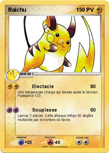 Pokemon Raichu