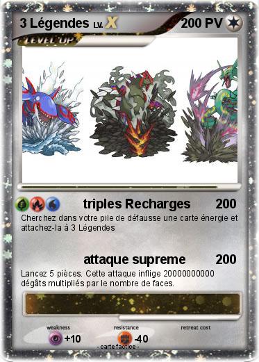 Pokemon 3 Légendes