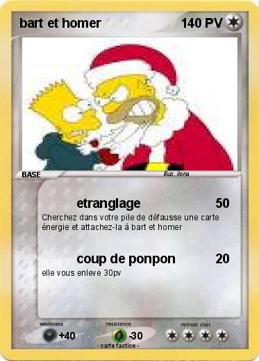 Pokemon bart et homer