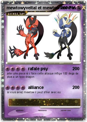 Pokemon mewtowyveltal et mewtowxerneas