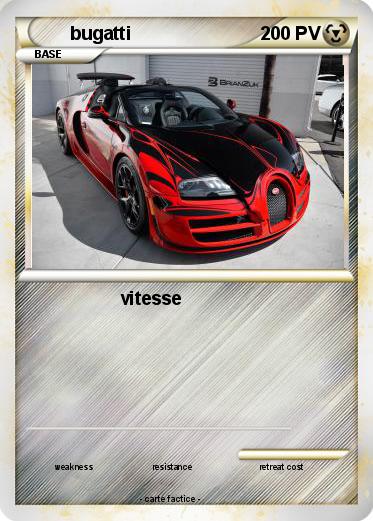 Pokemon bugatti