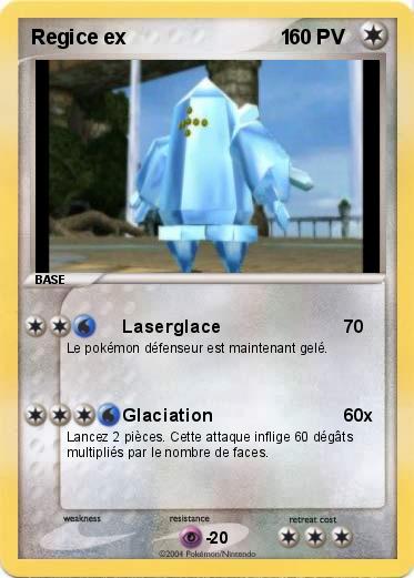 Pokemon Regice ex                           1