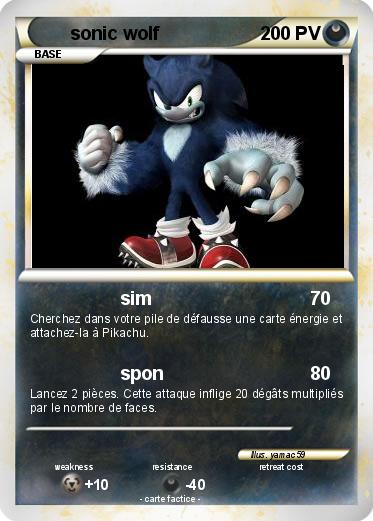 Pokemon sonic wolf