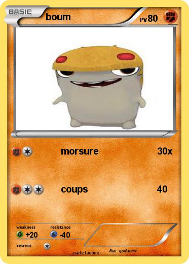 Pokemon boum