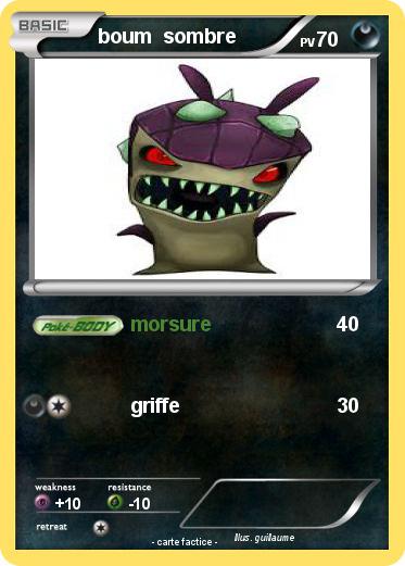 Pokemon boum  sombre