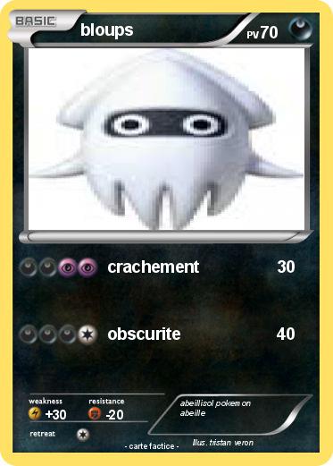 Pokemon bloups