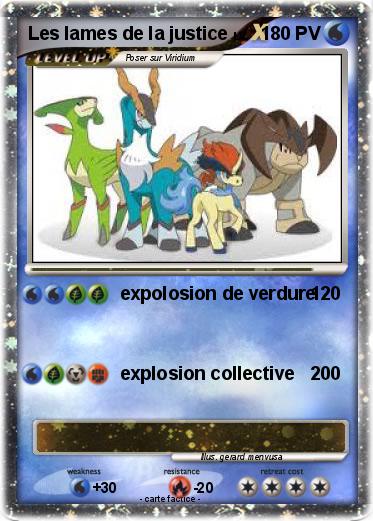 Pokemon Les lames de la justice