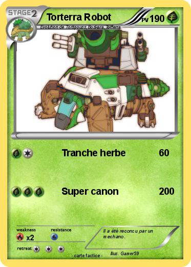 Pokemon Torterra Robot
